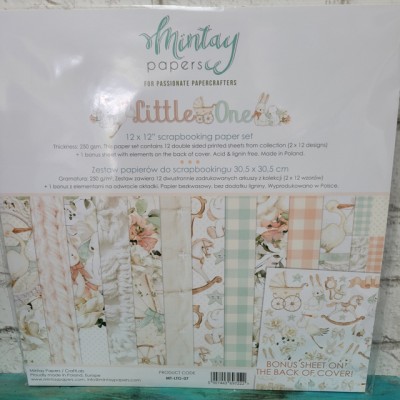 Mintay Papers - Pad de papier 12 x 12 - Little One